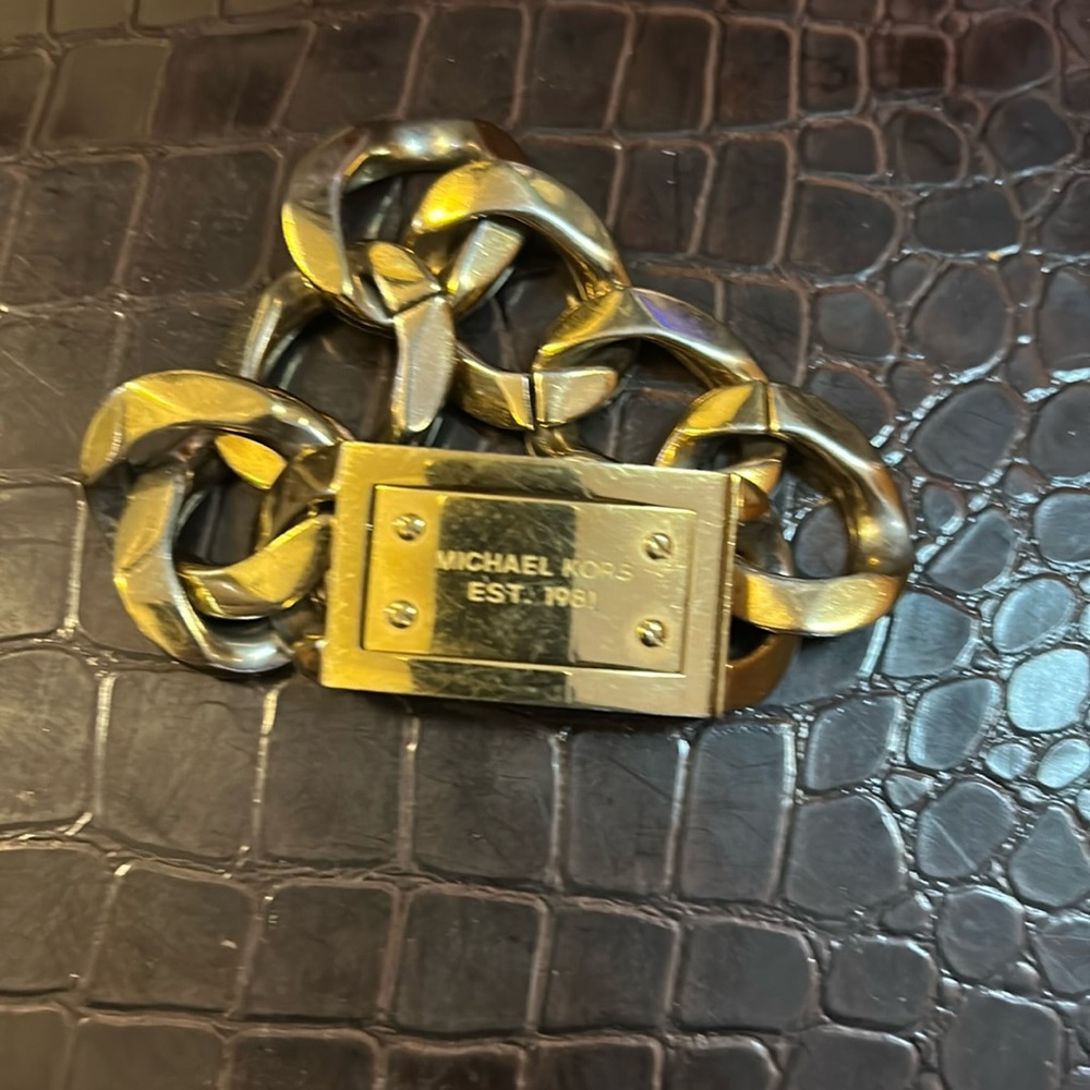 MICHAEL KORS GOLD plated Bracelet - Picture 1 of 5